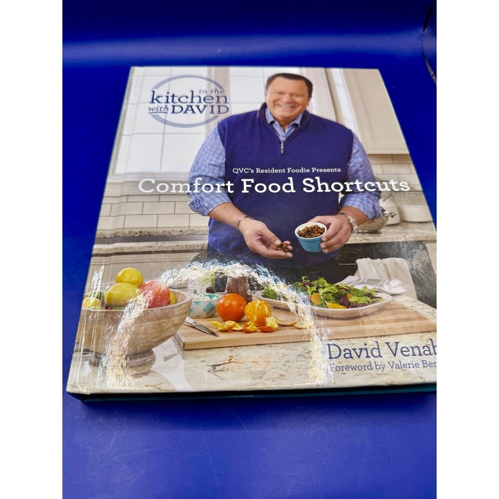 In the Kitchen with David Comfort Food Shortcuts David Venable QVC Hardcover